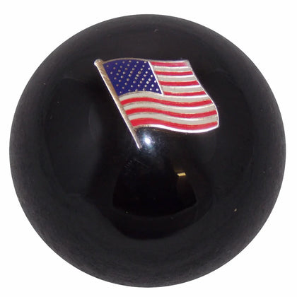 Twisted Shifterz - American Flag on Black Shift Knob