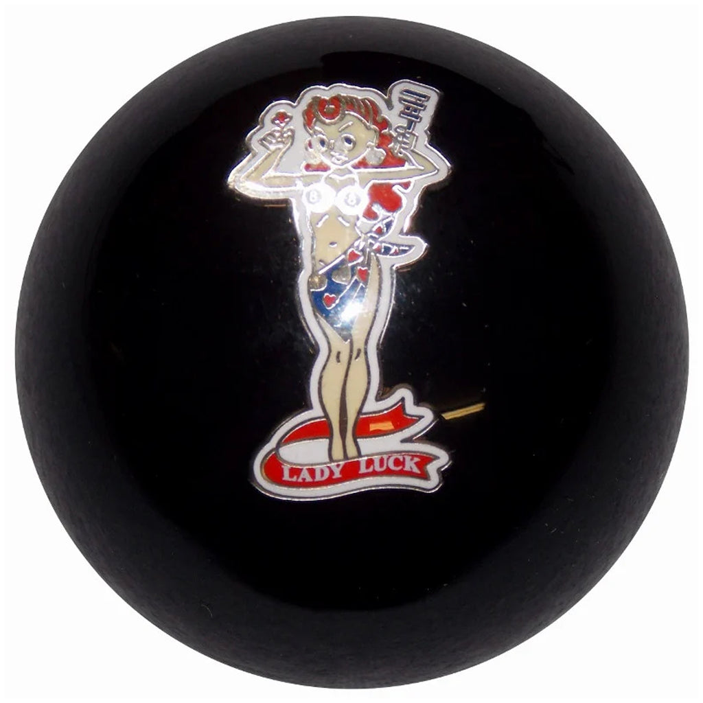 Twisted Shifters - Lady Luck Black Shift Knob
