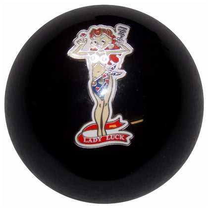 Twisted Shifters - Lady Luck Black Shift Knob