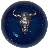 Twisted Shifterz - Cow Skull Shift Knob (Various Colors)