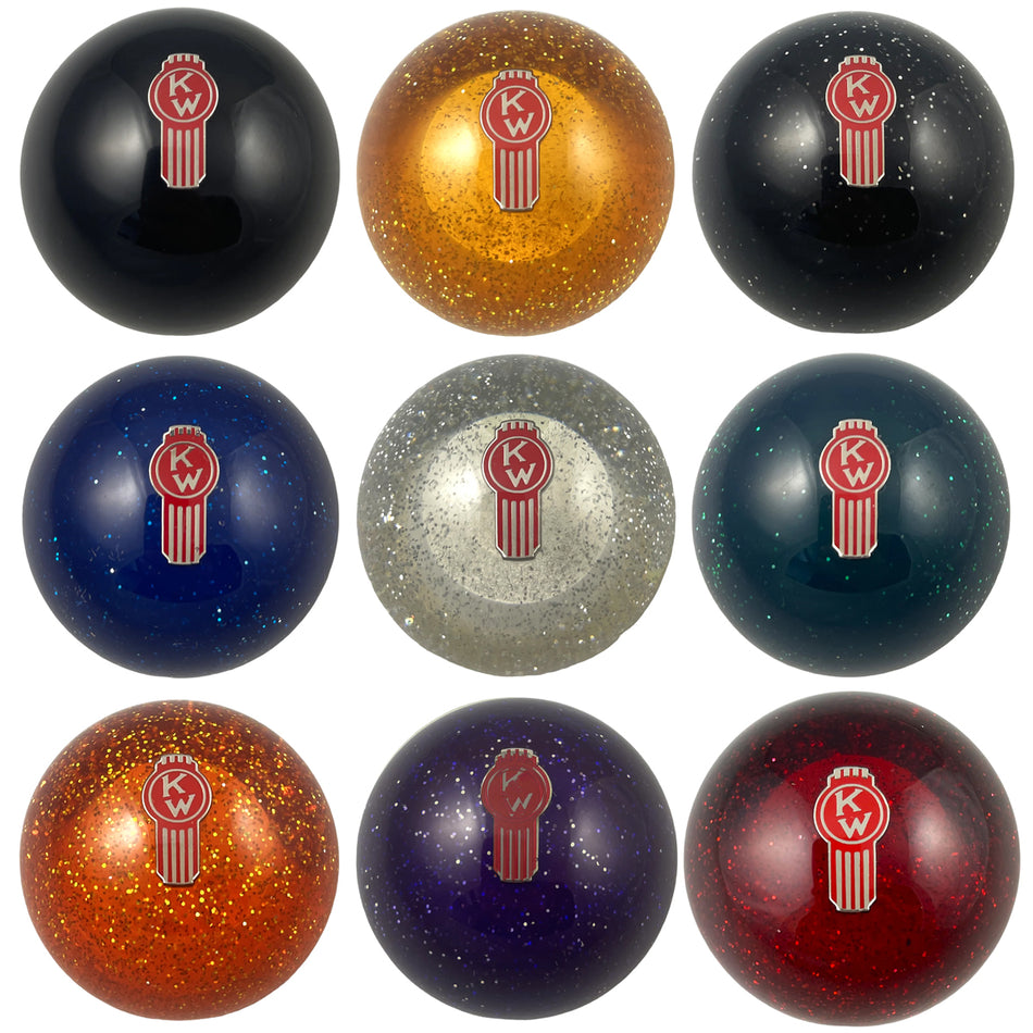 Twisted Shifterz - Crooked Kenworth Shift Knob (Various Colors)