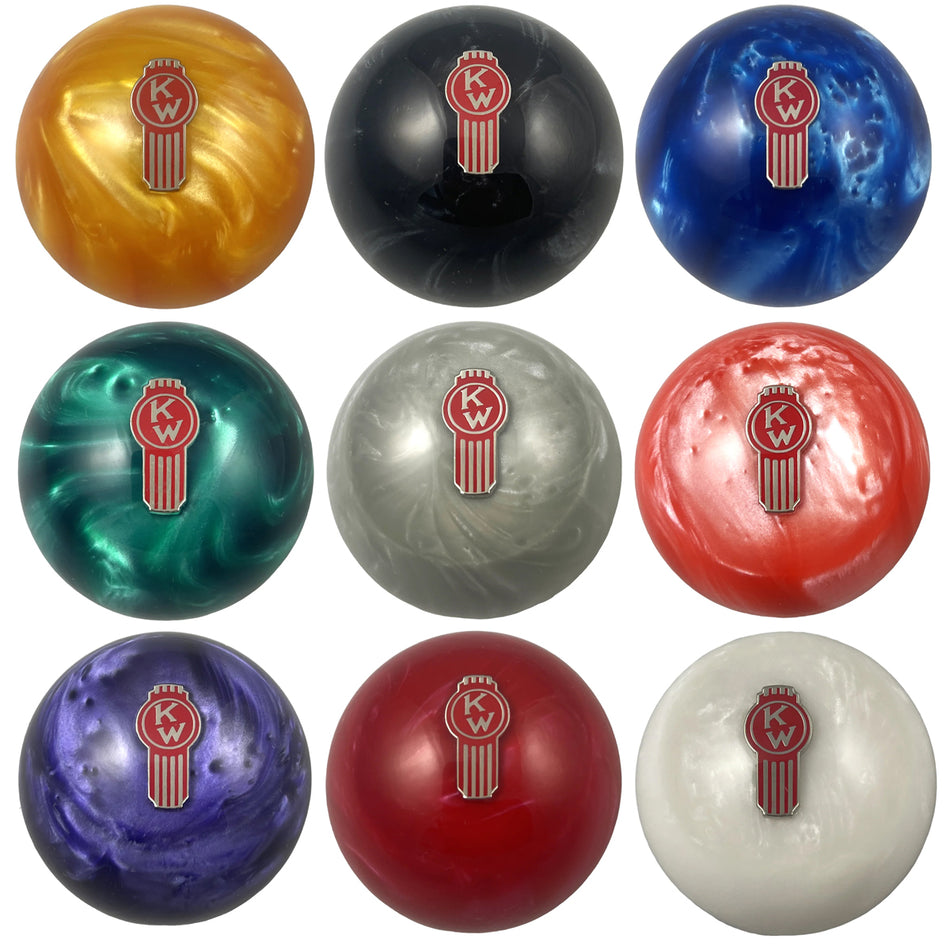 Twisted Shifterz - Pearl Crooked Kenworth Shift Knob (Various Colors)