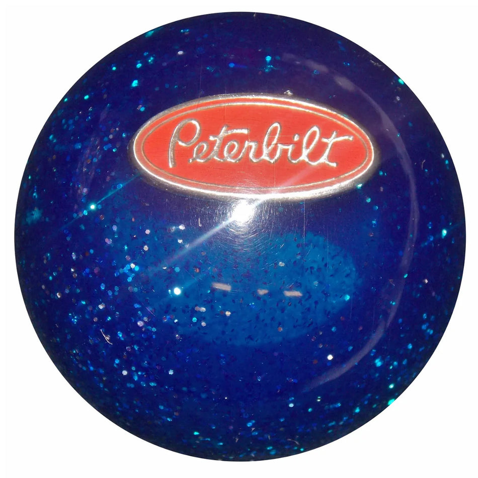 Twisted Shifterz - Black Peterbilt Logo Shift Knob (Various Colors)