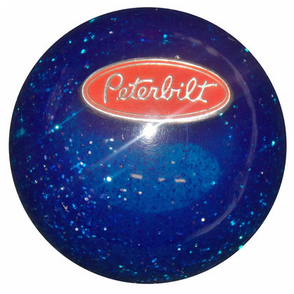 Twisted Shifterz - Blue Glitter Peterbilt Shift Knob