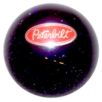 Twisted Shifterz - Black Peterbilt Logo Shift Knob (Various Colors)