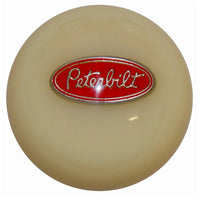 Twisted Shifterz - Black Peterbilt Logo Shift Knob (Various Colors)