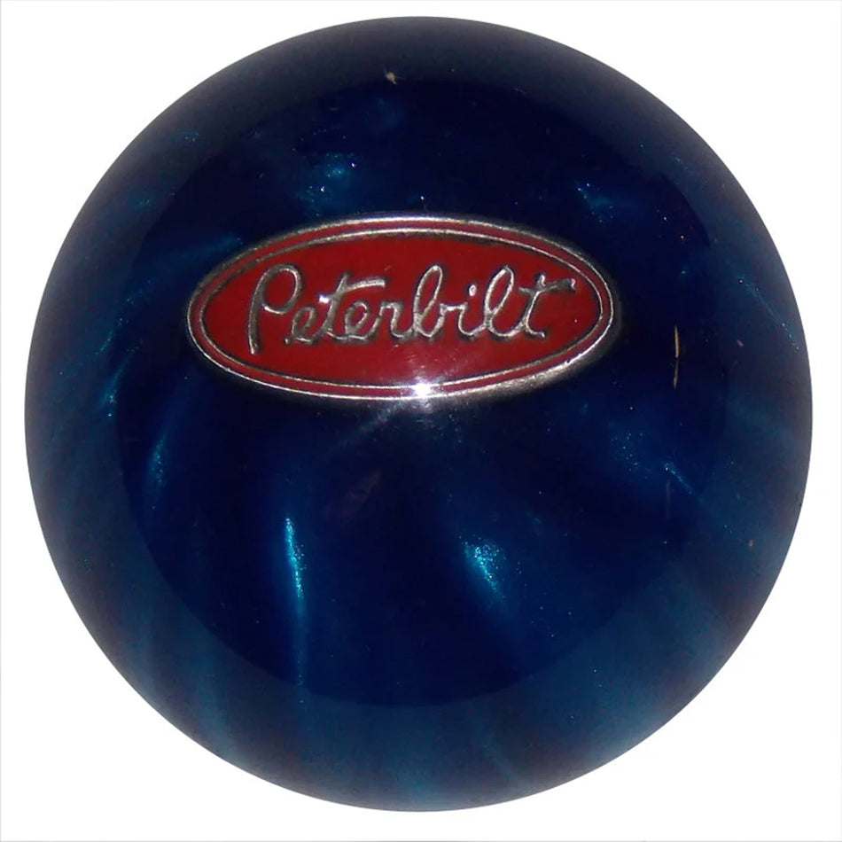Twisted Shifterz - Peterbilt Logo Pearl Colored Shift Knob (Various Colors)