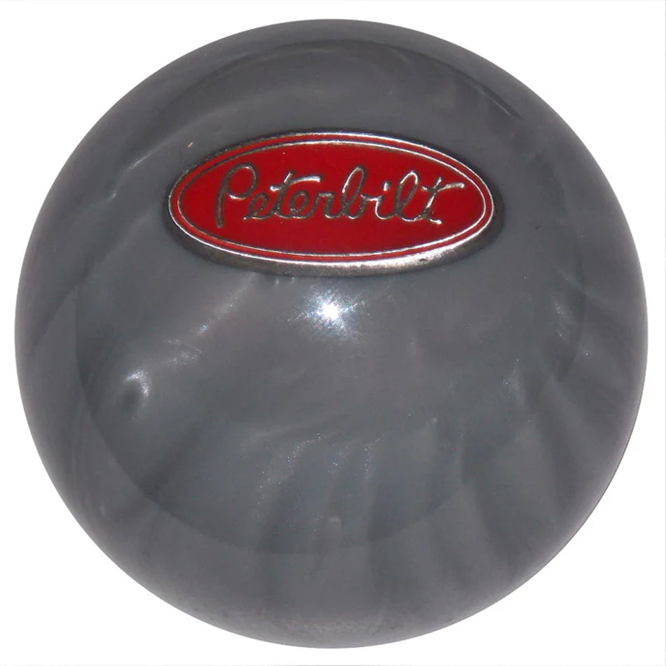 Twisted Shifterz - Peterbilt Logo Pearl Colored Shift Knob (Various Colors)