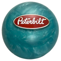 Twisted Shifterz - Peterbilt Logo Pearl Colored Shift Knob (Various Colors)
