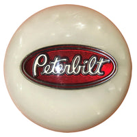 Twisted Shifterz - Peterbilt Logo Pearl Colored Shift Knob (Various Colors)