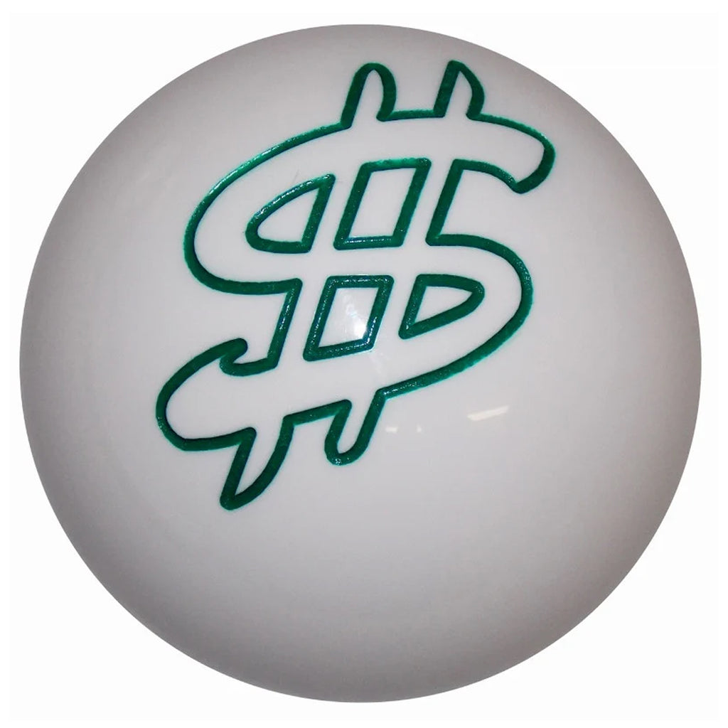 Twisted Shifterz - Dollar Sign White Shift Knob
