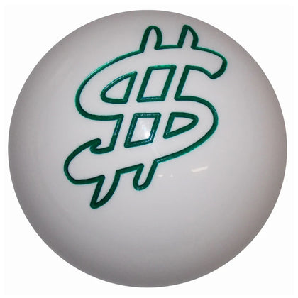 Twisted Shifterz - Dollar Sign White Shift Knob