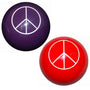 Twisted Shifterz - Peace Shift Knob (Purple or Red)