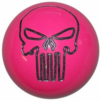Twisted Shifterz - Punisher Skull Brushed Aluminum Shift Knob (Various Colors)