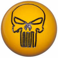 Twisted Shifterz - Punisher Skull Brushed Aluminum Shift Knob (Various Colors)