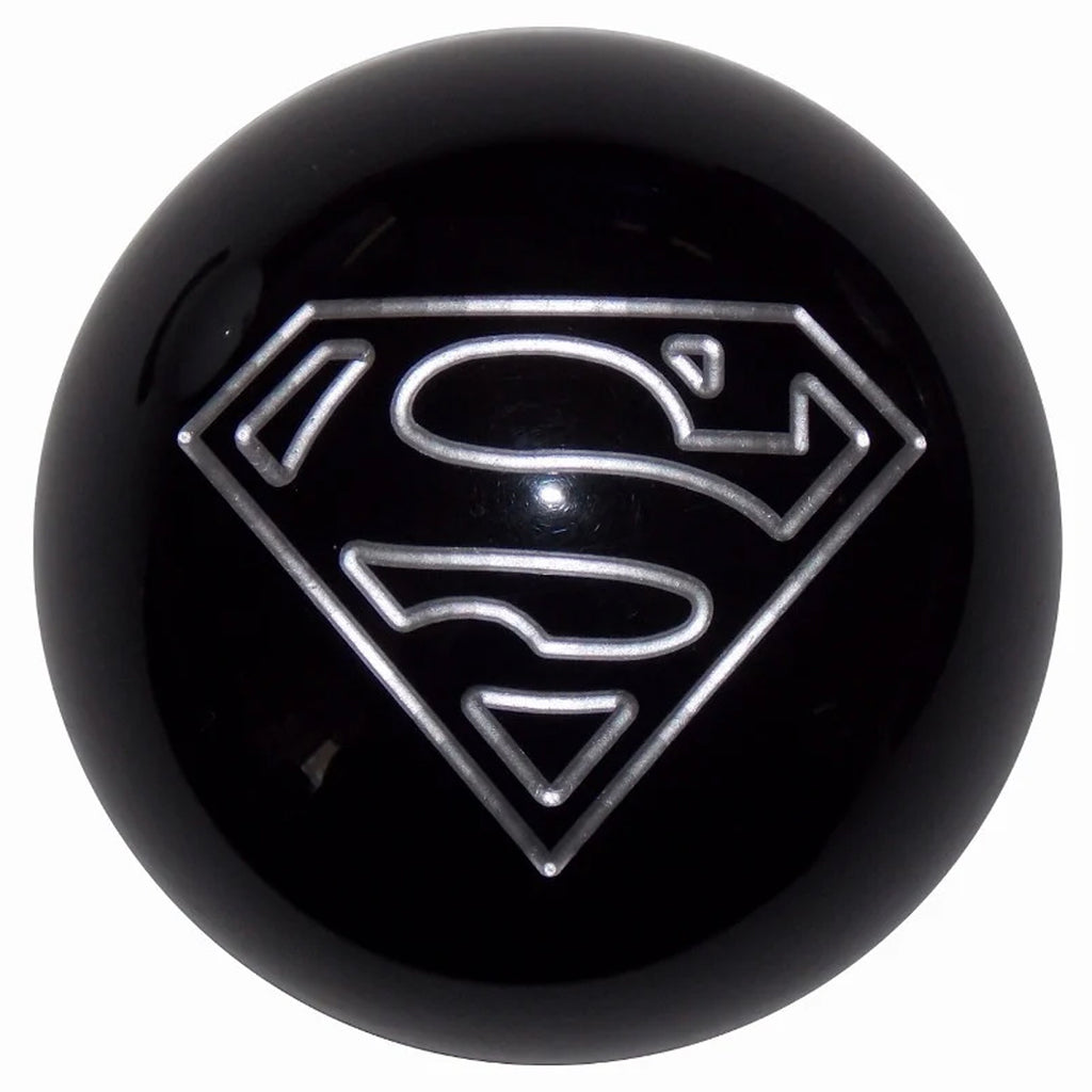 Twisted Shifterz - Superman Logo Black Shift Knob