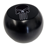 Twisted Shifterz - Punisher Skull Flat Top Shift Knob (Various Colors)