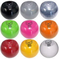 Twisted Shifterz - Punisher Skull Flat Top Shift Knob (Various Colors)