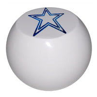 Twisted Shifterz - White Star Flat Top Shift Knob