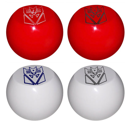 Twisted Shifterz - "Transformer Decepticon" Flat Top Shift Knob (Various Colors)