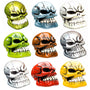 Twisted Shifterz - Punchy Skull Shift Knob (Various Colors)