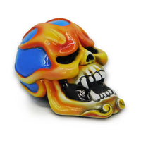 Twisted Shifterz - "Sami Flame" Skull Shift Knob (Blue or Purple)