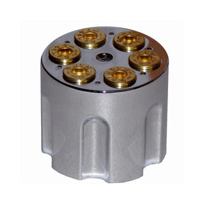 Twisted Shifterz - 44 Mag Cylinder Style Brake Knob (Chrome or Black)