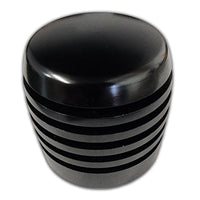 Twisted Shifterz - Black XB200 Cylinder Style Aluminum Brake Knob (Smooth or Grooved)