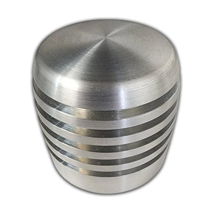 Twisted Shifterz - Chrome XB200 Cylinder Style Aluminum Brake Knob (Grooved)