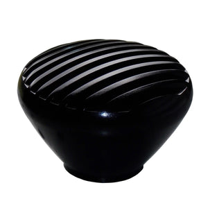 Twisted Shifterz - Black Anodized Billet Nostalgic Brake Knob (Solid or Finned)