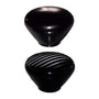 Twisted Shifterz - Black Anodized Billet Nostalgic Brake Knob (Solid or Finned)