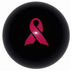 Twisted Shifterz - Pink Ribbon Awareness Brake Knob (Black, Pink or White)