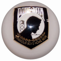 Twisted Shifterz - POW/MIA Brake Knob (Black or White)