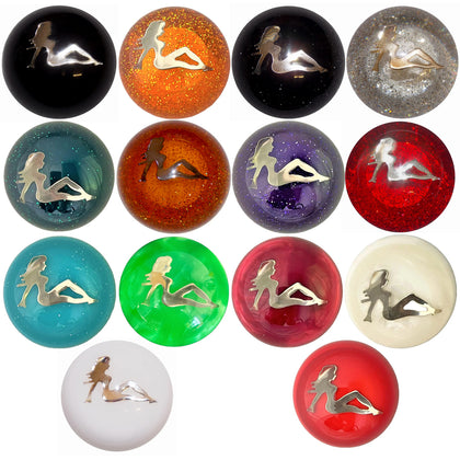 Twisted Shifterz - Chrome Lady Brake Knob (Various Colors)