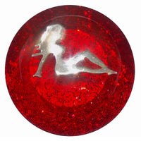 Twisted Shifterz - Chrome Lady Brake Knob (Various Colors)