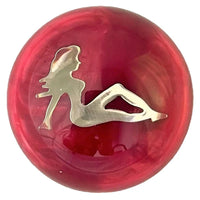 Twisted Shifterz - Chrome Lady Brake Knob (Various Colors)