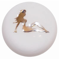 Twisted Shifterz - Chrome Lady Brake Knob (Various Colors)