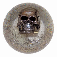 Twisted Shifterz - Chrome Skull Brake Knob (Various Colors)
