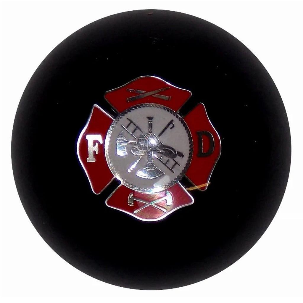 Twisted Shifterz - Fire Department Emblem Brake Knob (Various Colors)