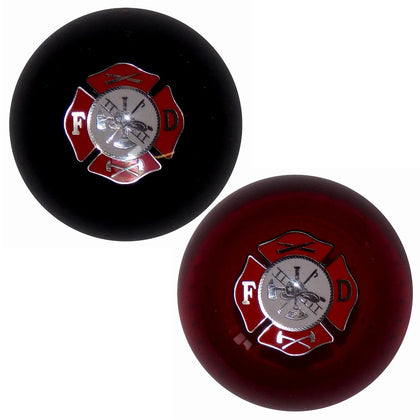 Twisted Shifterz - Fire Department Emblem Brake Knob (Various Colors)