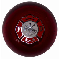 Twisted Shifterz - Fire Department Emblem Brake Knob (Various Colors)
