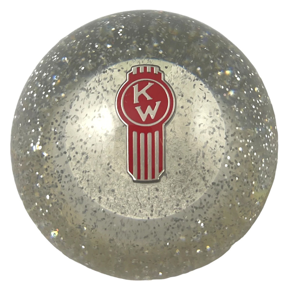 Twisted Shifterz - Crooked Kenworth Logo Brake Knob (Various Colors)