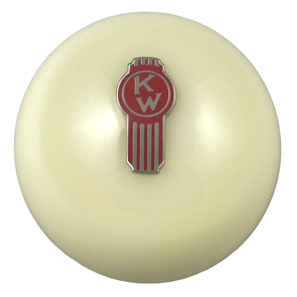 Twisted Shifterz - Crooked Kenworth Logo Brake Knob (Various Colors)