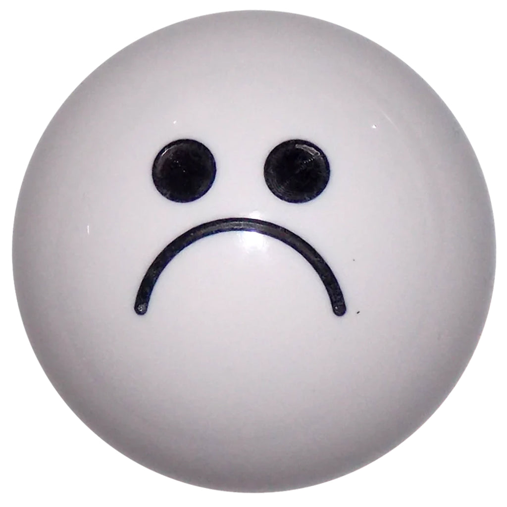 Twisted Shifterz - "Sad Face" Brake Knob (White)