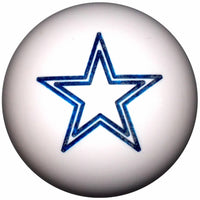 Twisted Shifterz - Dark Blue or White Engraved Star Brake Knob