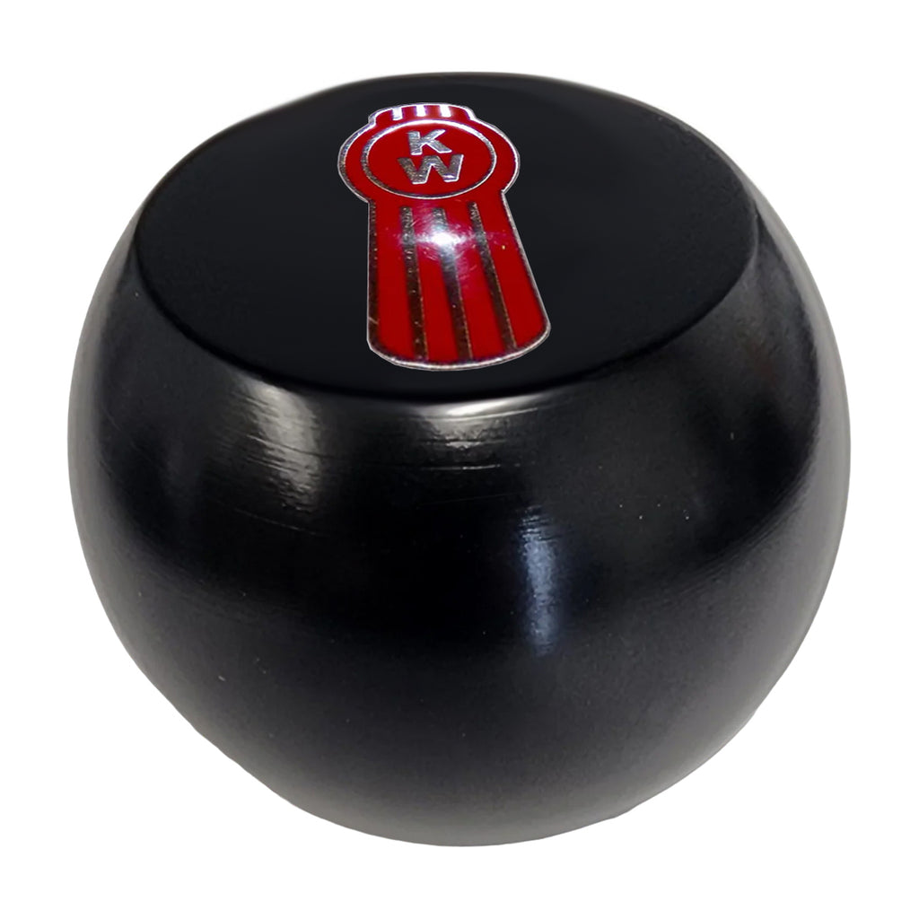 Twisted Shifterz - Kenworth Logo Flat Top Brake Knob (Various Colors)
