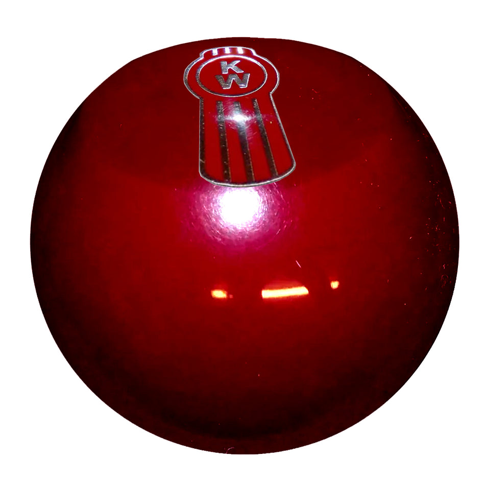 Twisted Shifterz - Kenworth Logo Flat Top Brake Knob (Various Colors)