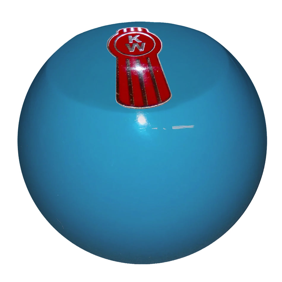 Twisted Shifterz - Kenworth Logo Flat Top Brake Knob (Various Colors)