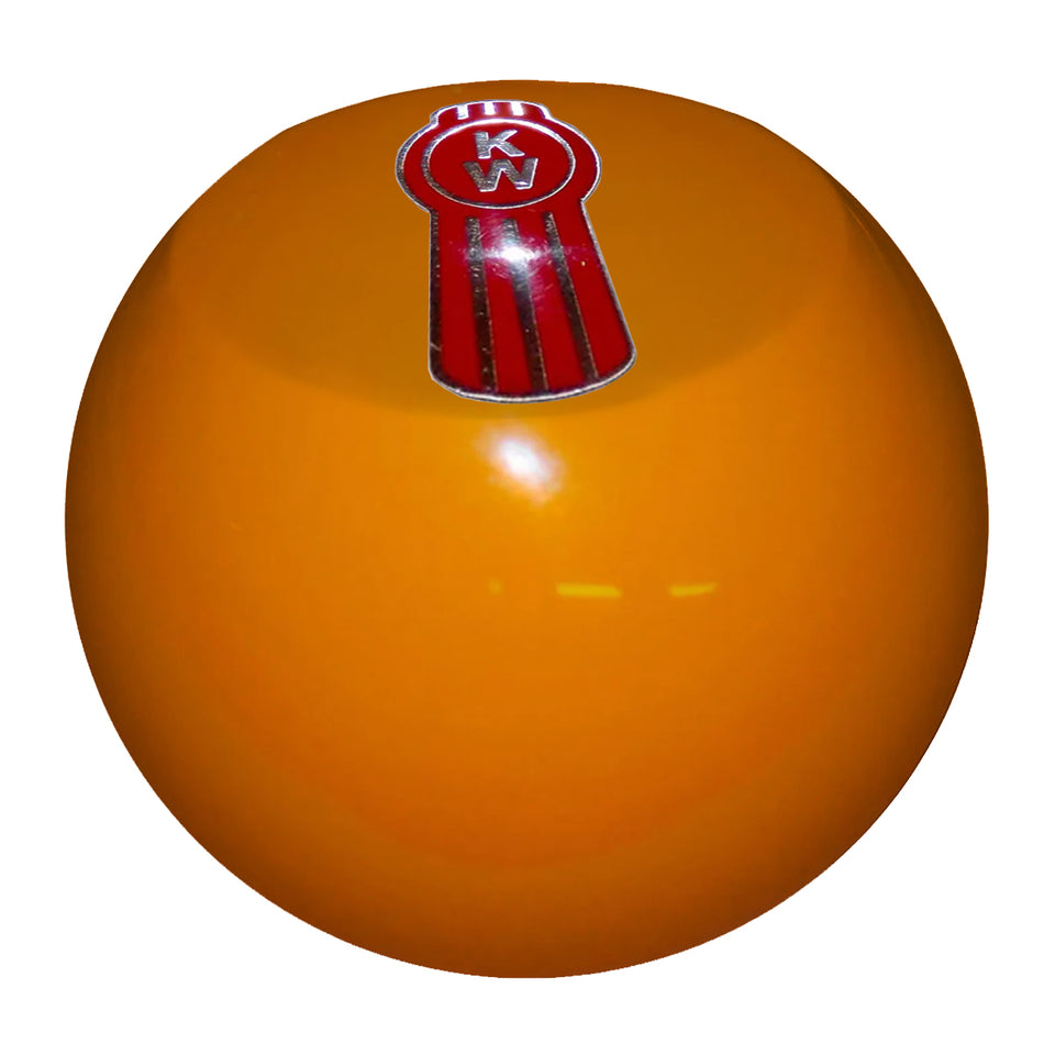 Twisted Shifterz - Kenworth Logo Flat Top Brake Knob (Various Colors)