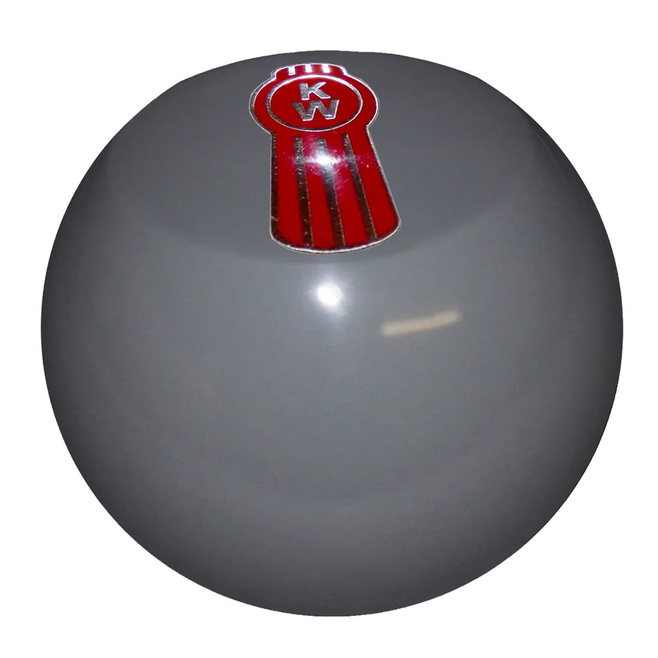 Twisted Shifterz - Kenworth Logo Flat Top Brake Knob (Various Colors)